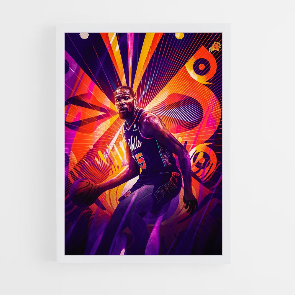 Poster LeBron et le Phénix – affiche Basketball (vue 3)